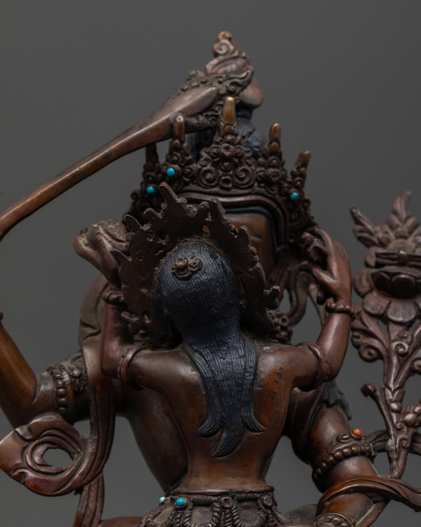 Manjushri Statue: The Bodhisattva of Wisdom & Intellect