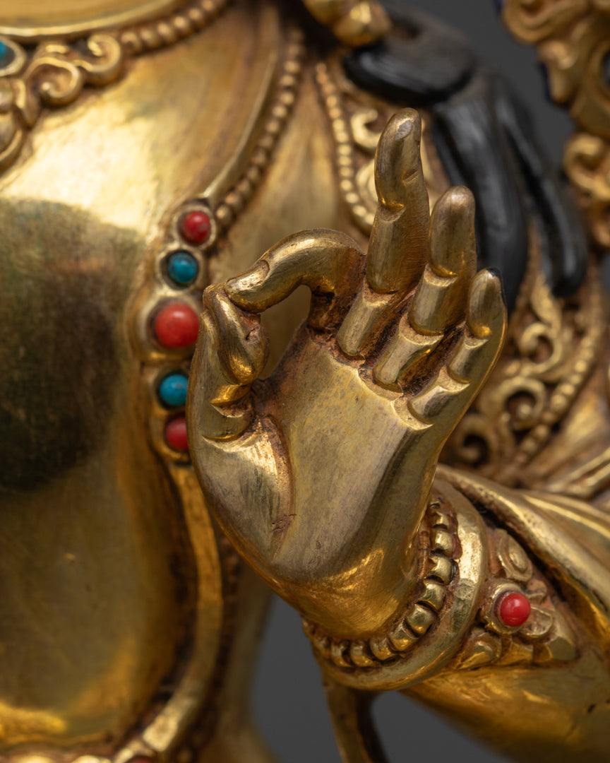 Authentic Manjushri Buddha Statue | Handcrafted in Nepal
