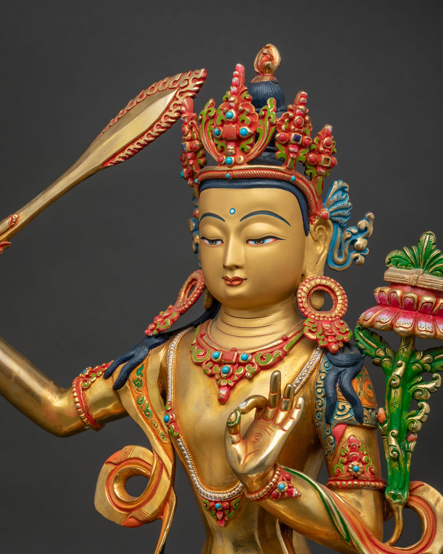 Manjushri Statue