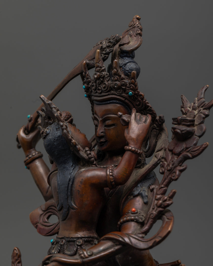 Manjushri Statue: The Bodhisattva of Wisdom & Intellect