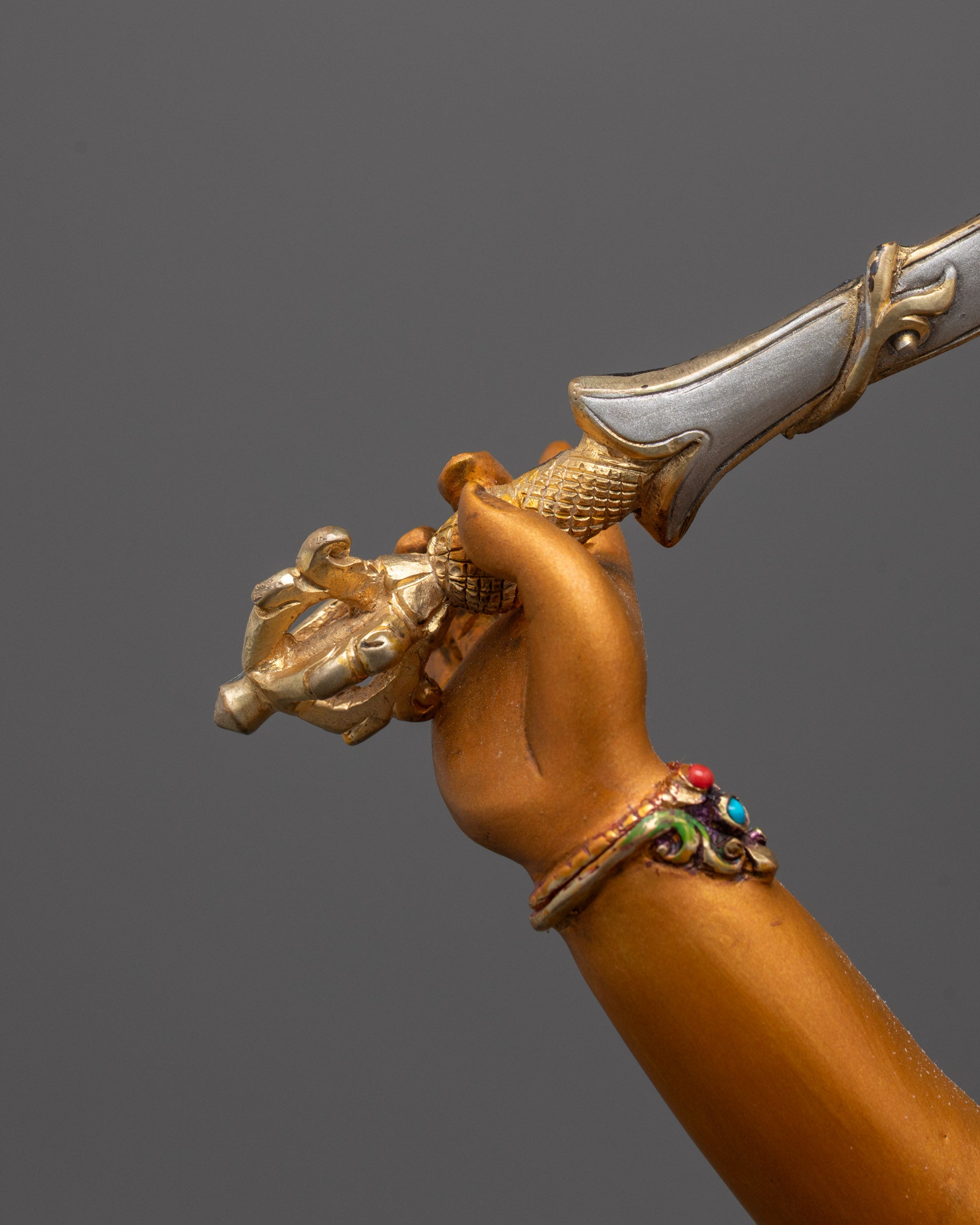 Fine Art Manjushri Statue | Enlightened Buddhist Bodhisattva