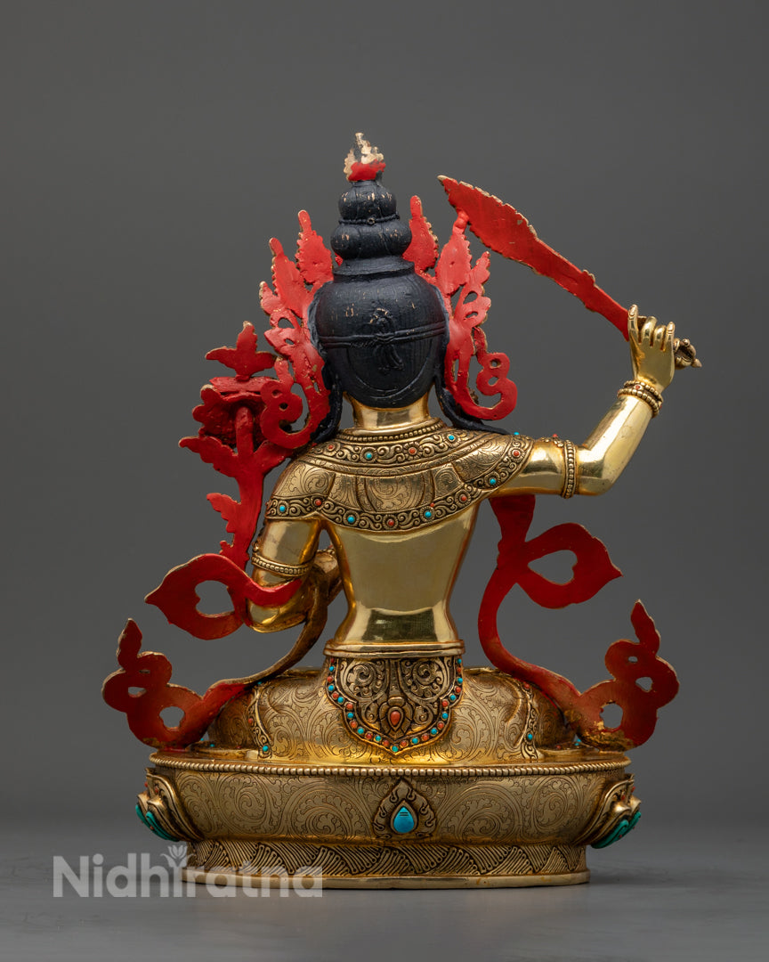 Manjushri Statue | Icon for Intelligence and Learning