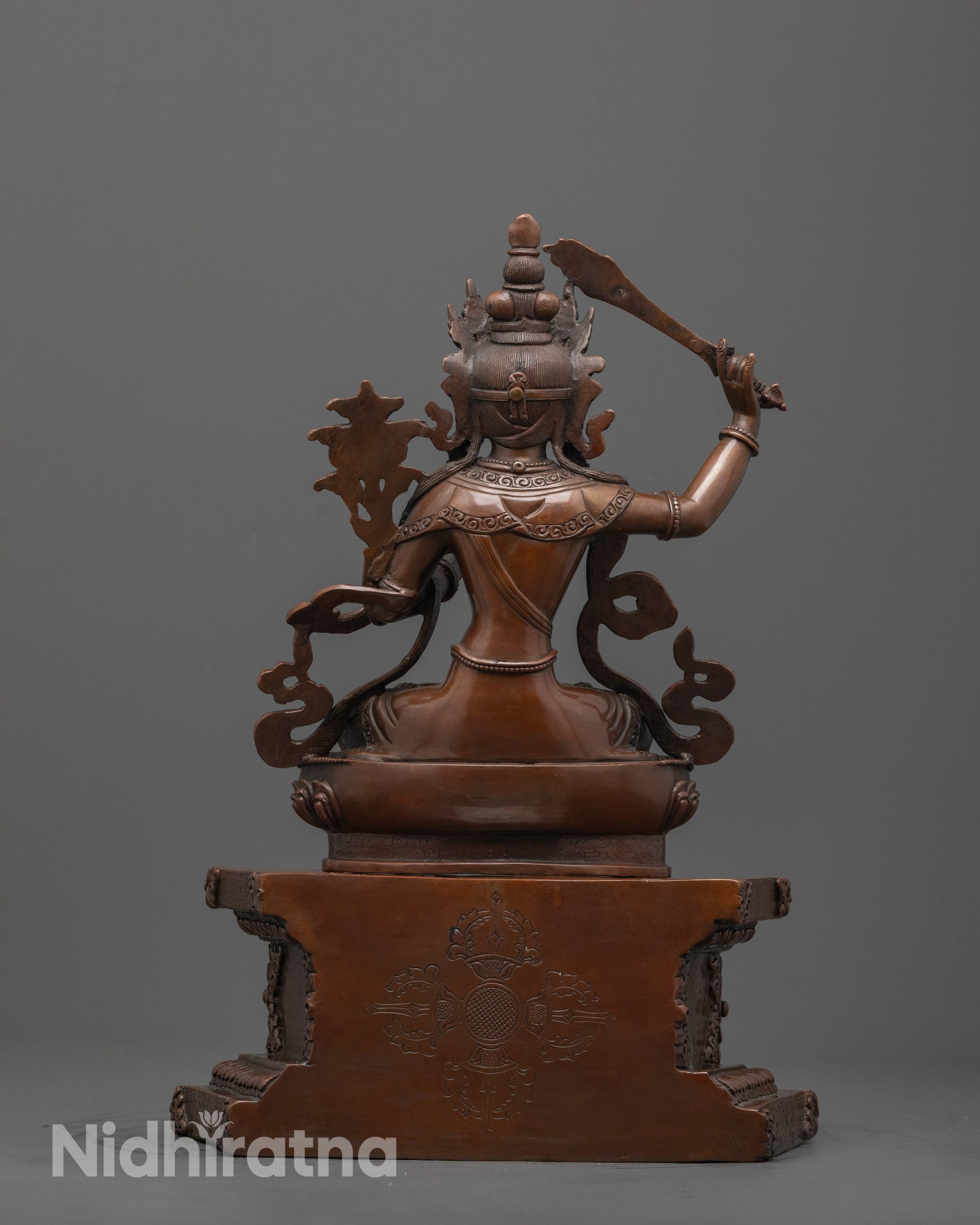 Manjushri Statue for Sale | Handmade Buddhist Wisdom Deity Art