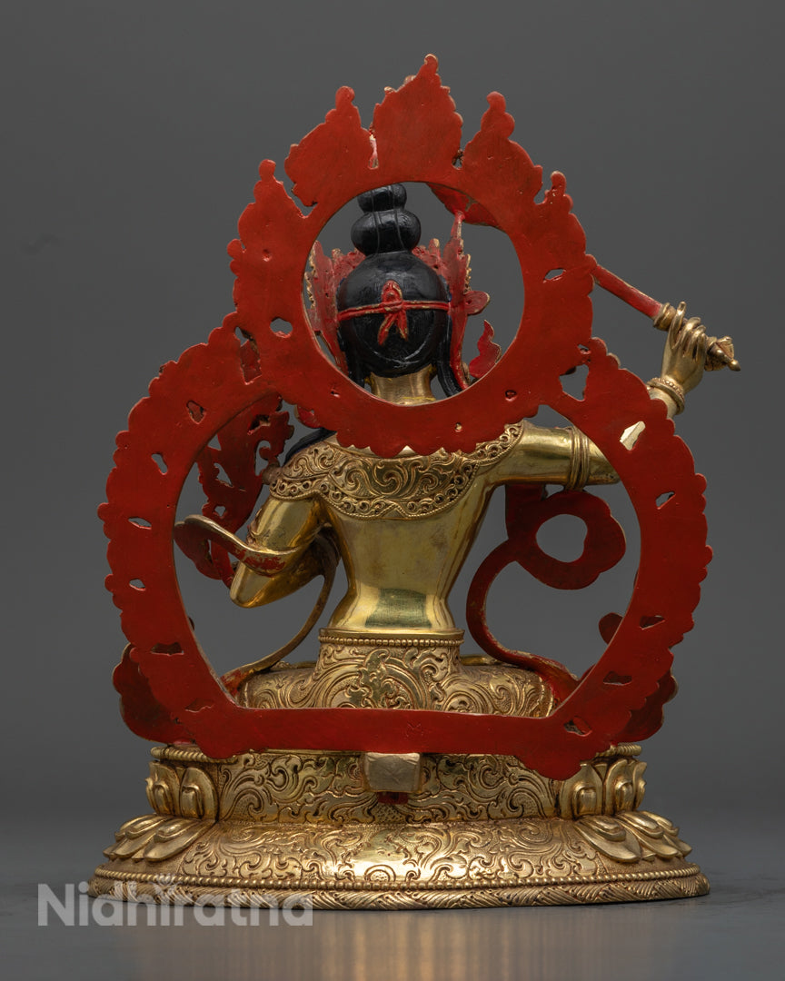 Authentic Manjushri Buddha Statue | Handcrafted in Nepal