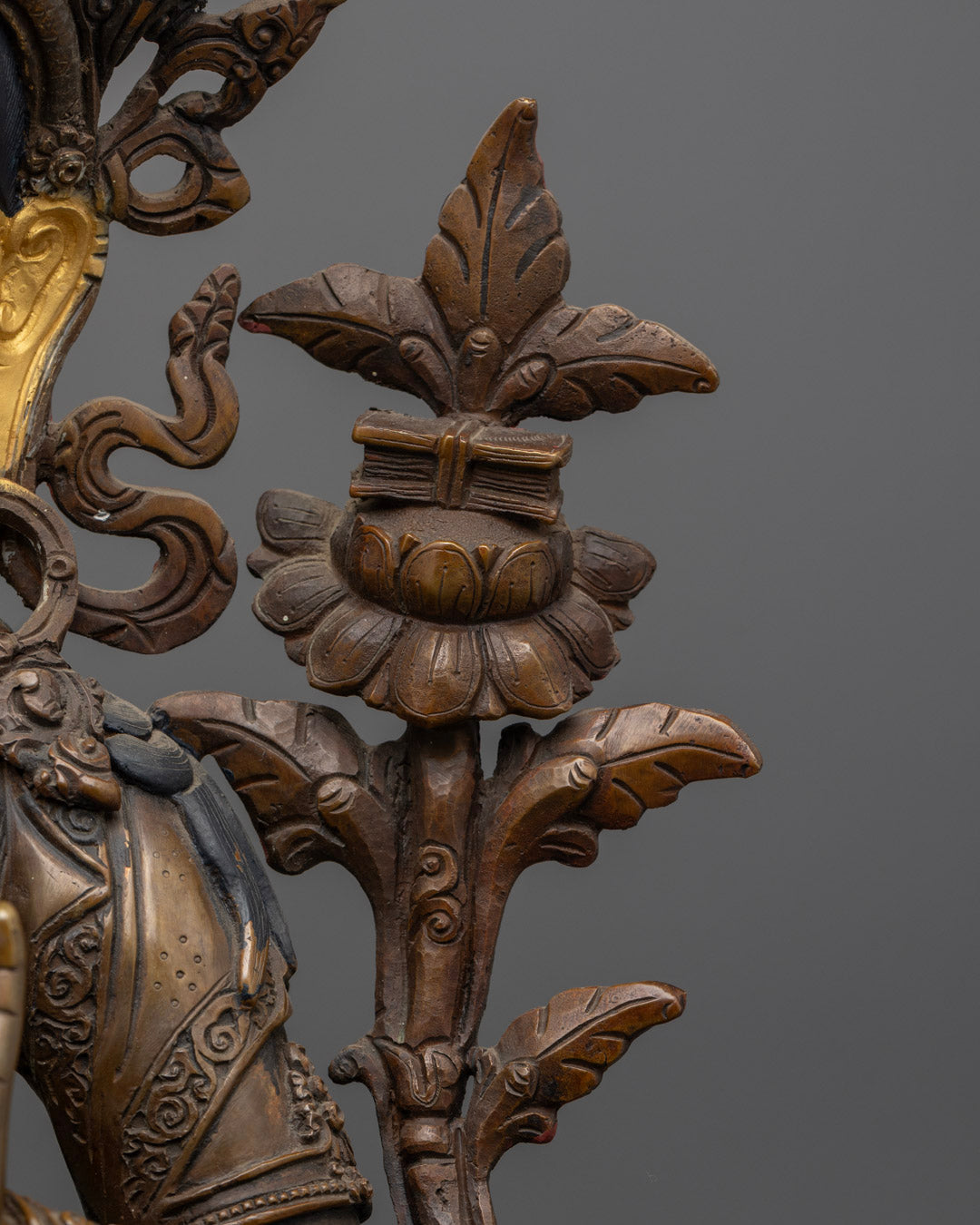 Handmade Manjushri Statue | Manjushri Statue with Flaming Sword