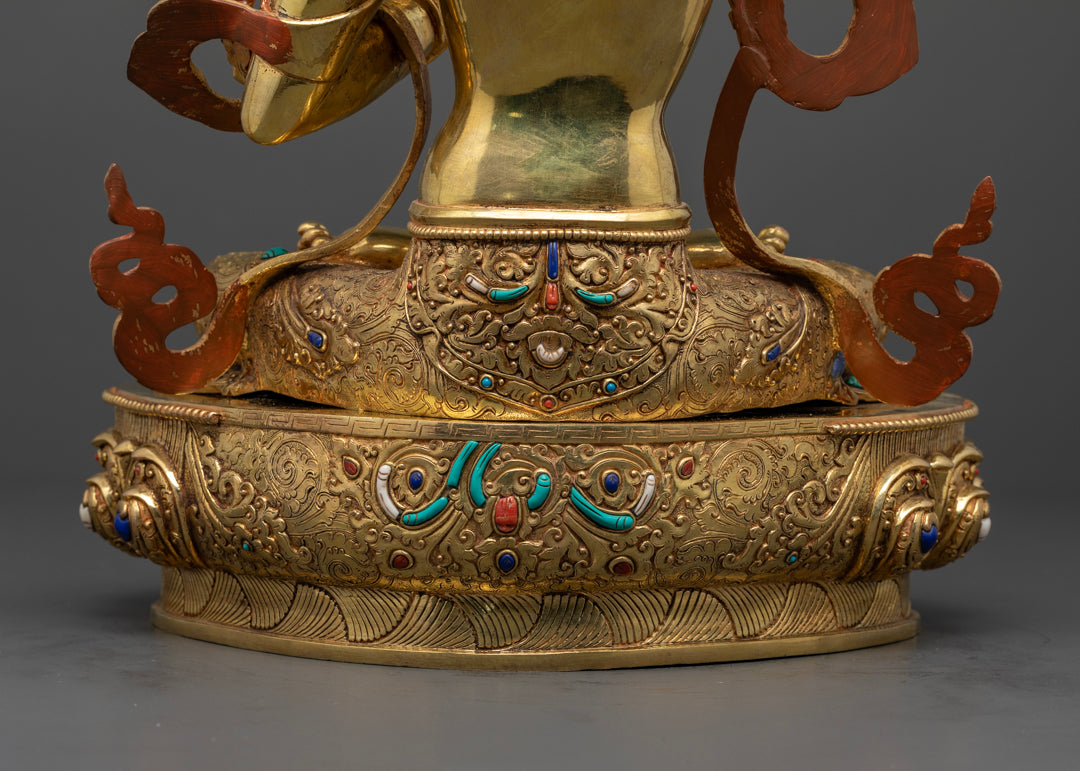 Sacred Manjushri Statue – Premium Buddhist Artwork