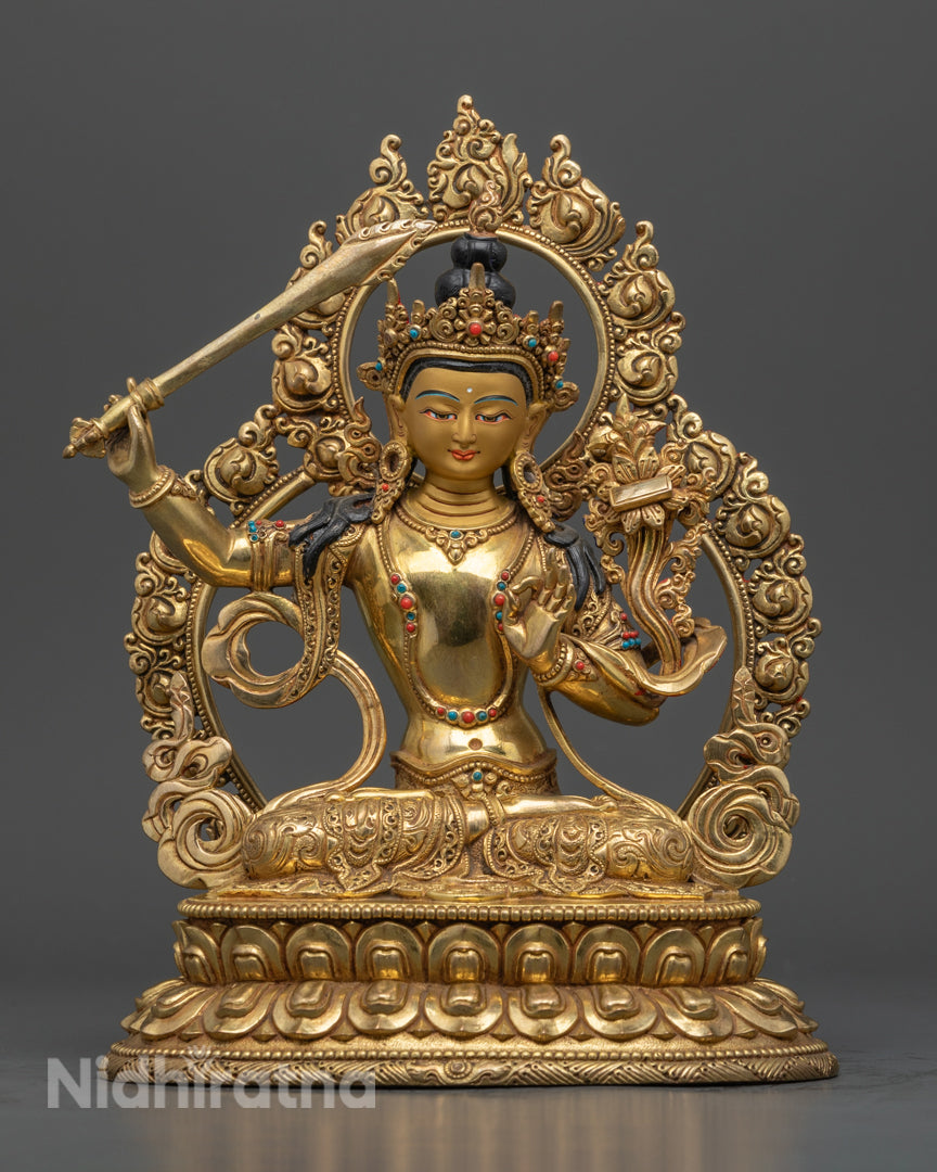 Authentic Manjushri statue
