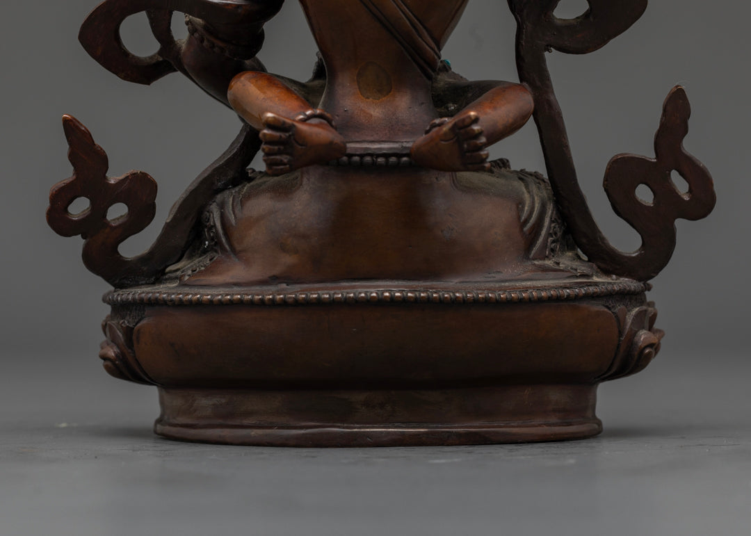 Manjushri Statue: The Bodhisattva of Wisdom & Intellect