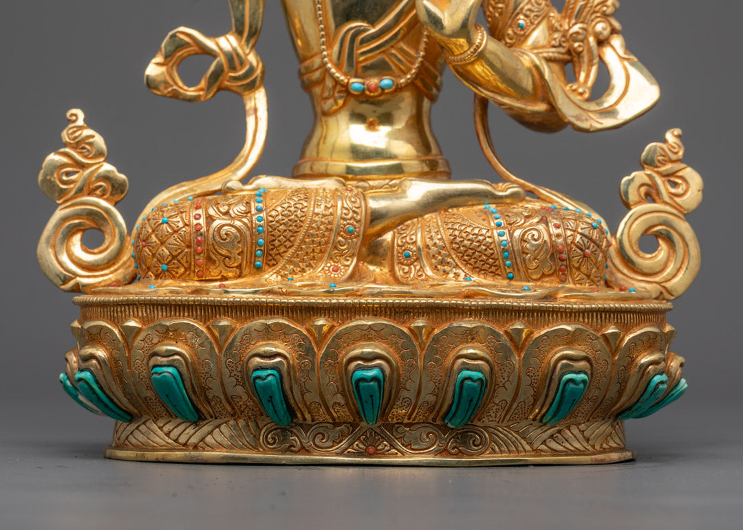 Bodhisattva Manjushri Wenshu Statue | Beacon of Wisdom and Insight