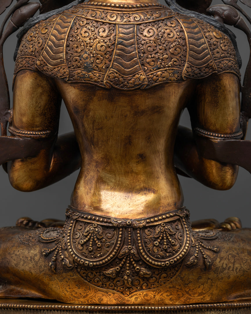 Antique Manjushri Statue | Tibetan Buddhism