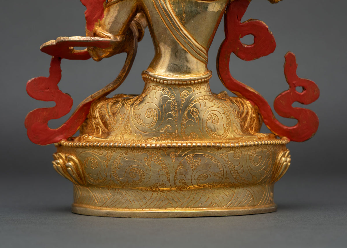 Manjushri Statue | Buddhist Altar Art from Nepal