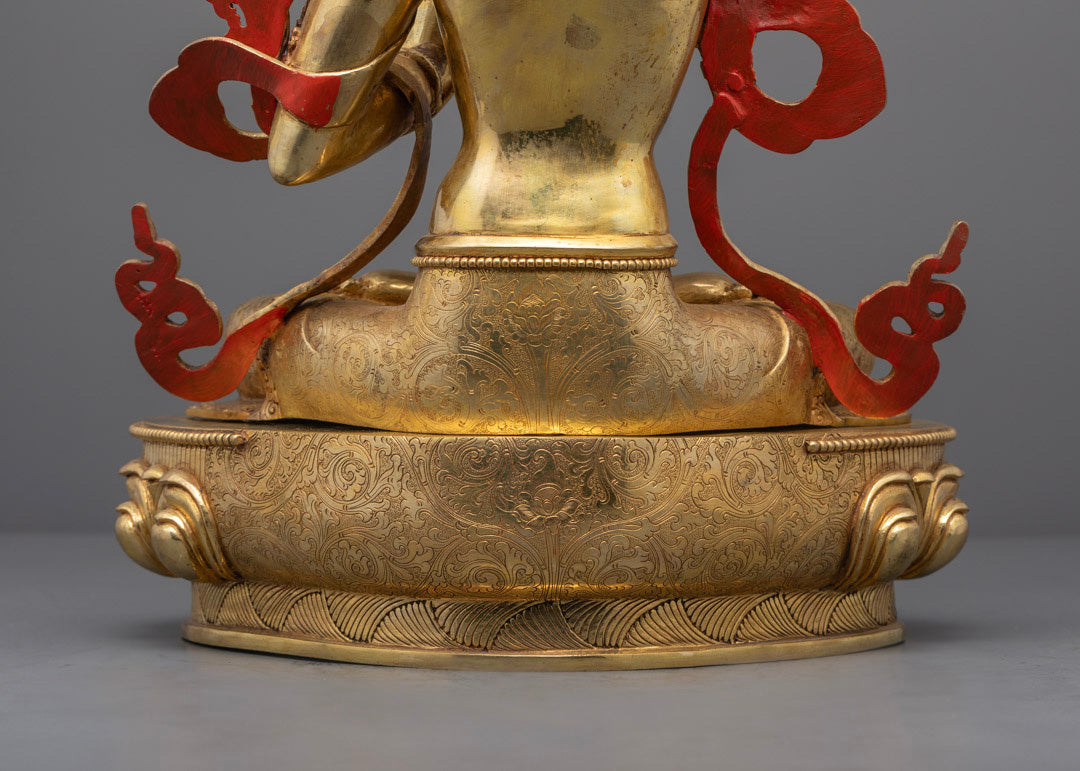 Nepalese Manjushri Statue | Bodhisattva Sculpture