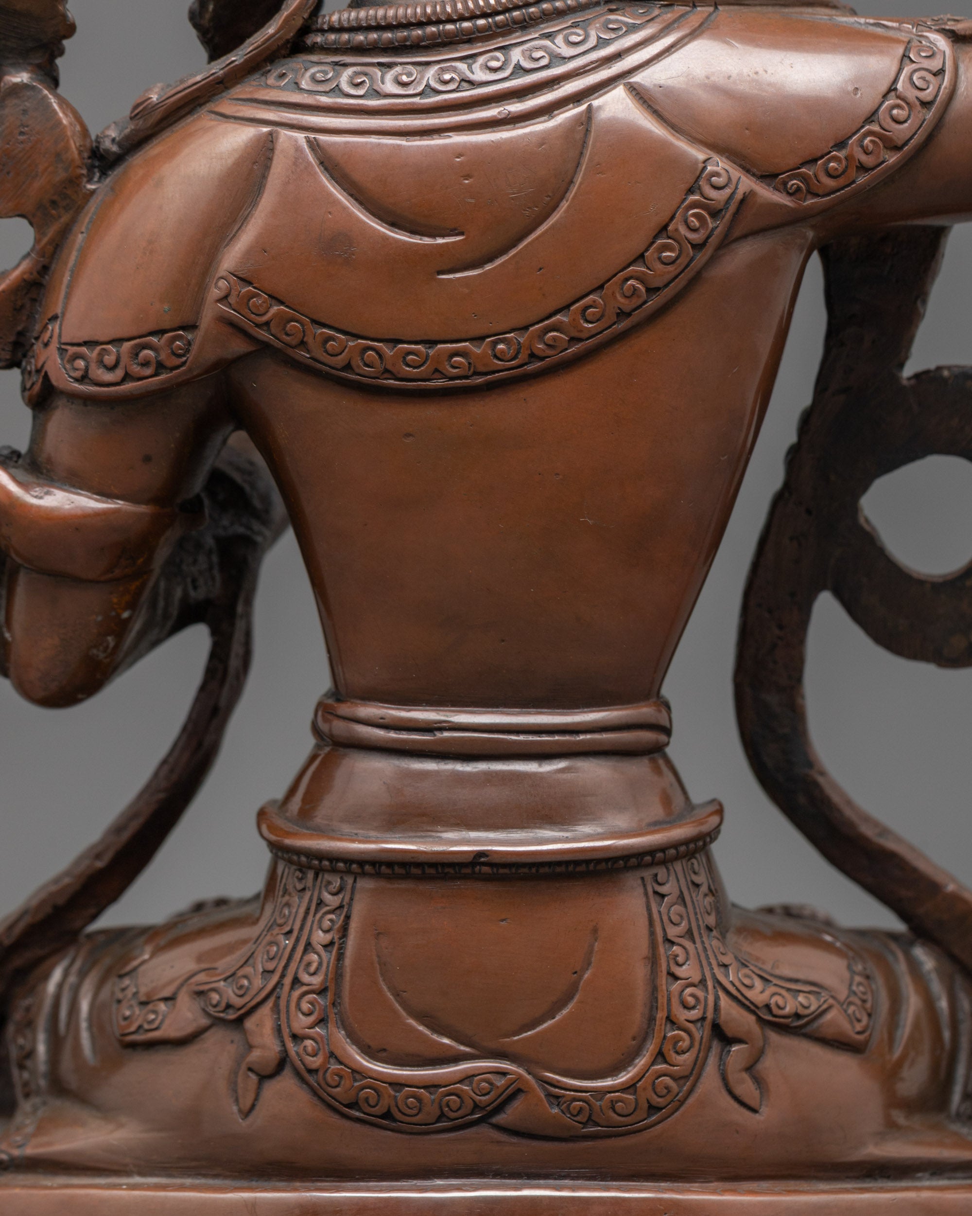 Elegant Manjushri Statue | Traditional Buddhist Artisan Craftsmanship