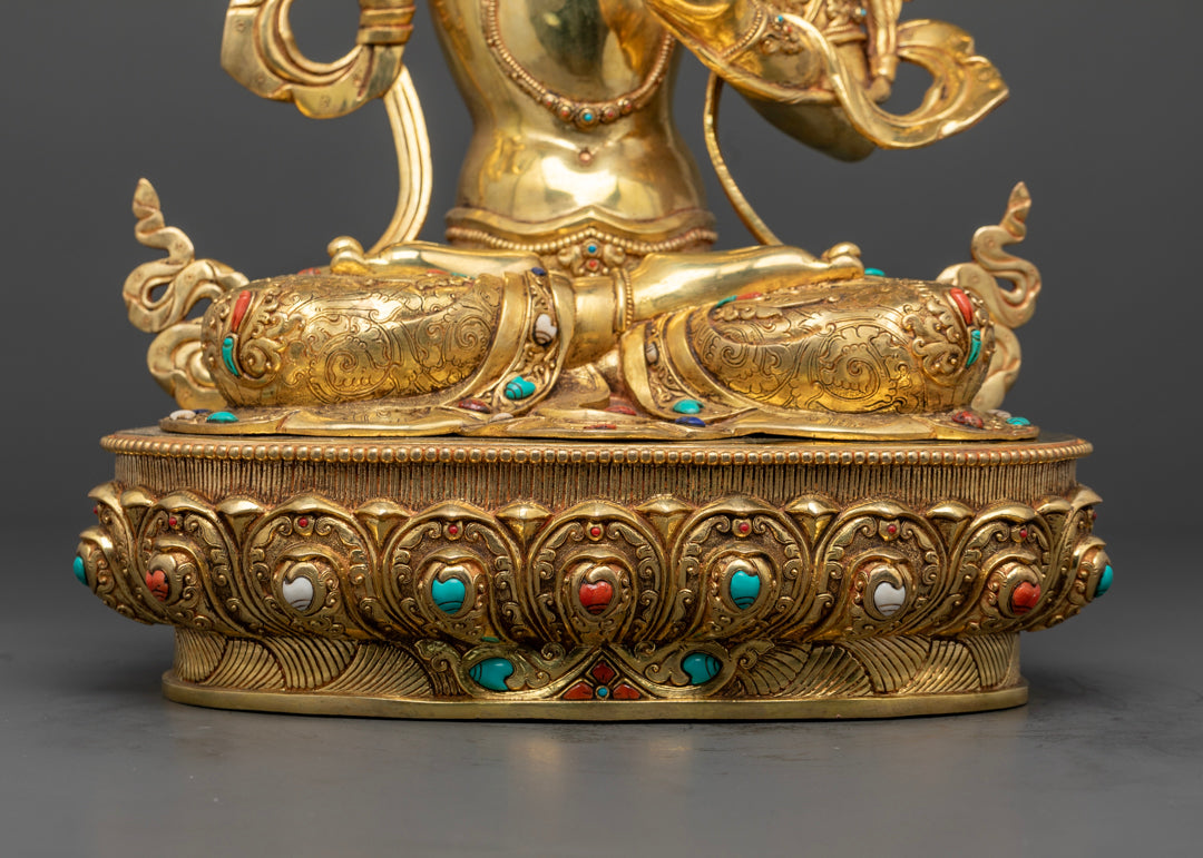 Sacred Manjushri Statue – Premium Buddhist Artwork