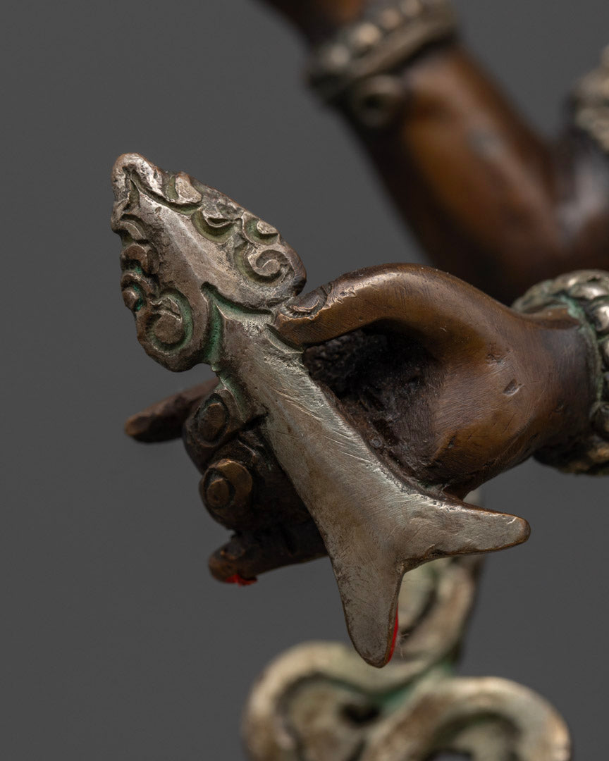 Maha Manjushri Statue | Traditional Himalayan Art of Nepal