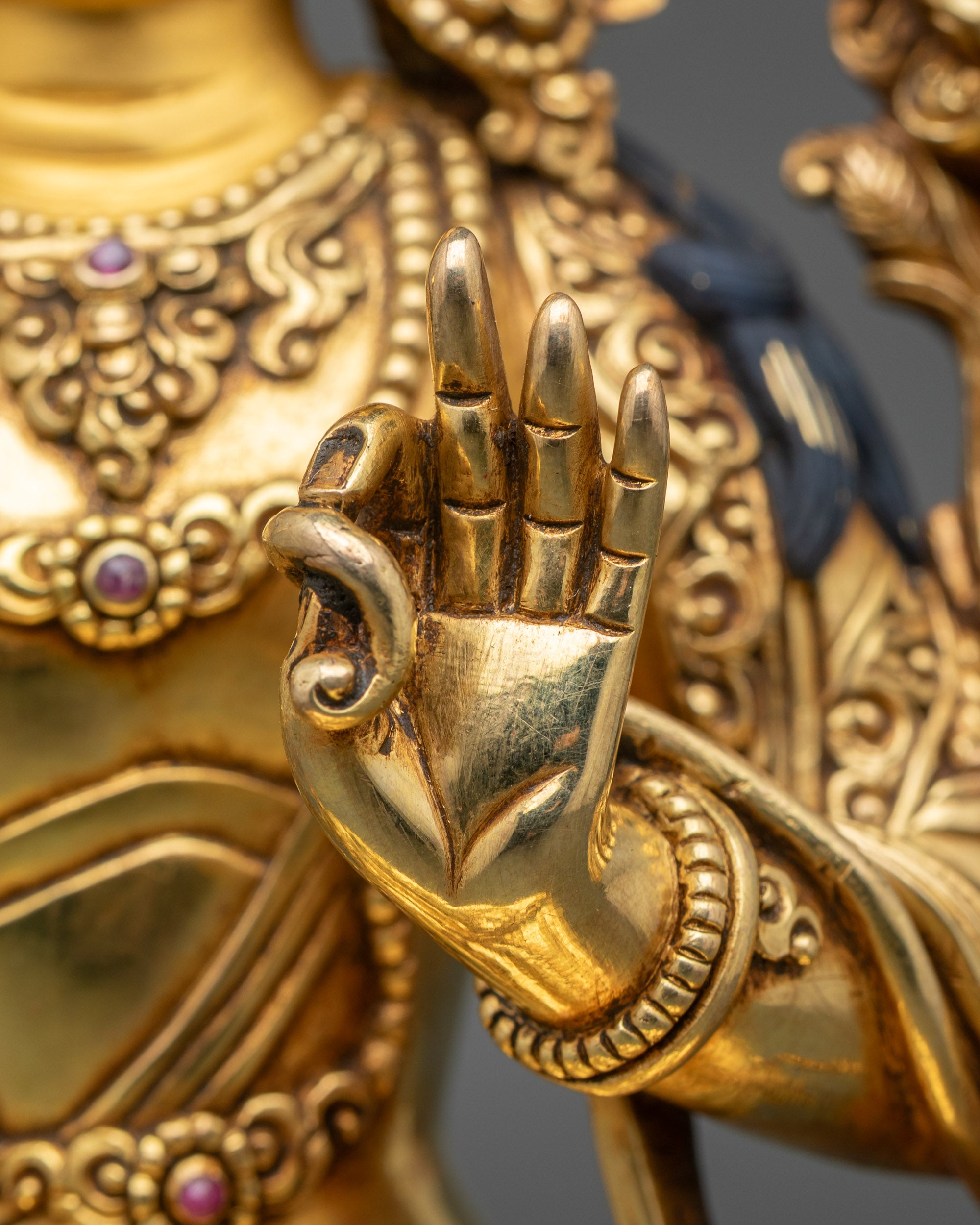 Manjushri Statue | Handcrafted Spiritual Home Altar Decor