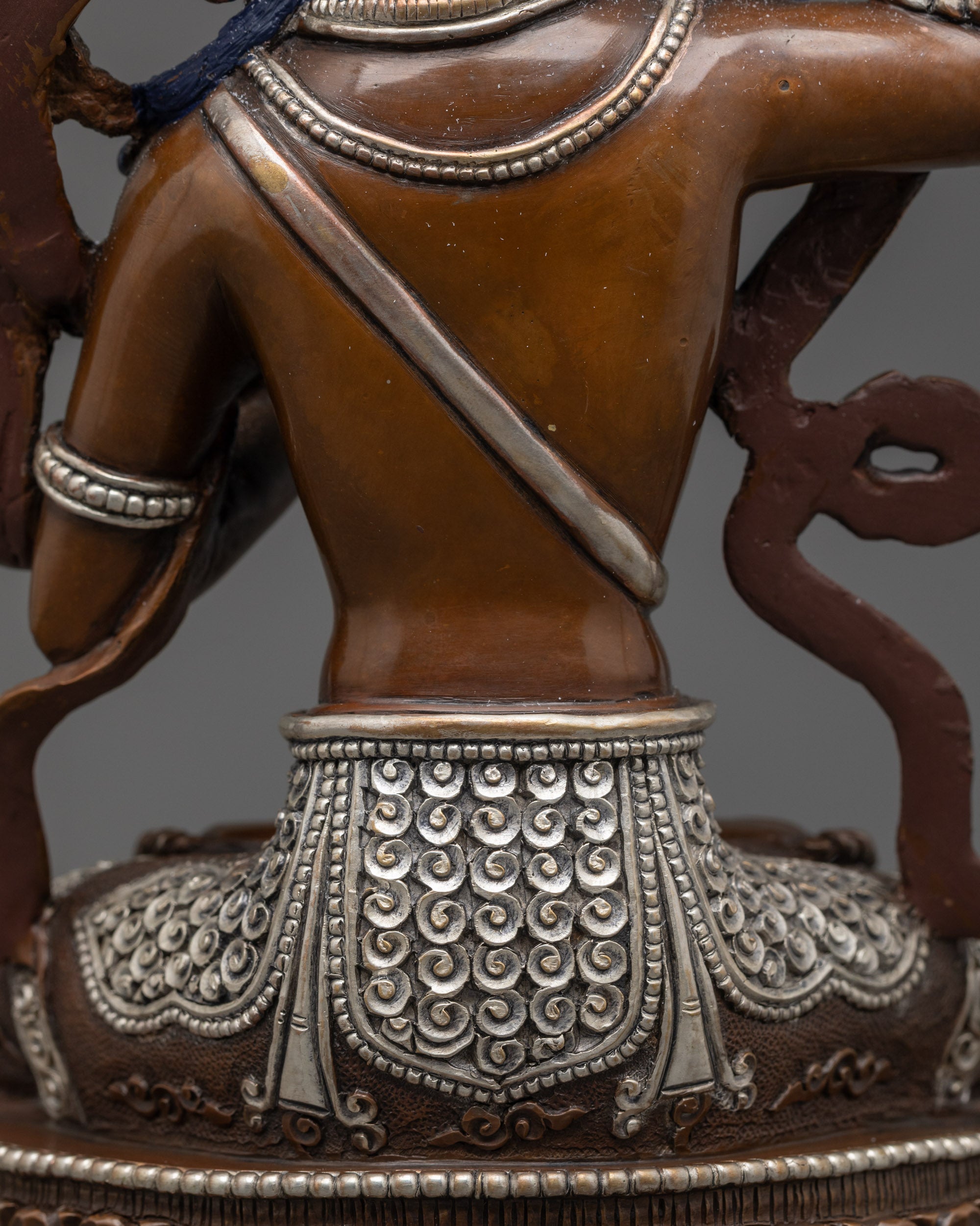 Shop Oxidized Manjushri Statue | Handcrafted Wisdom Deity Sculpture