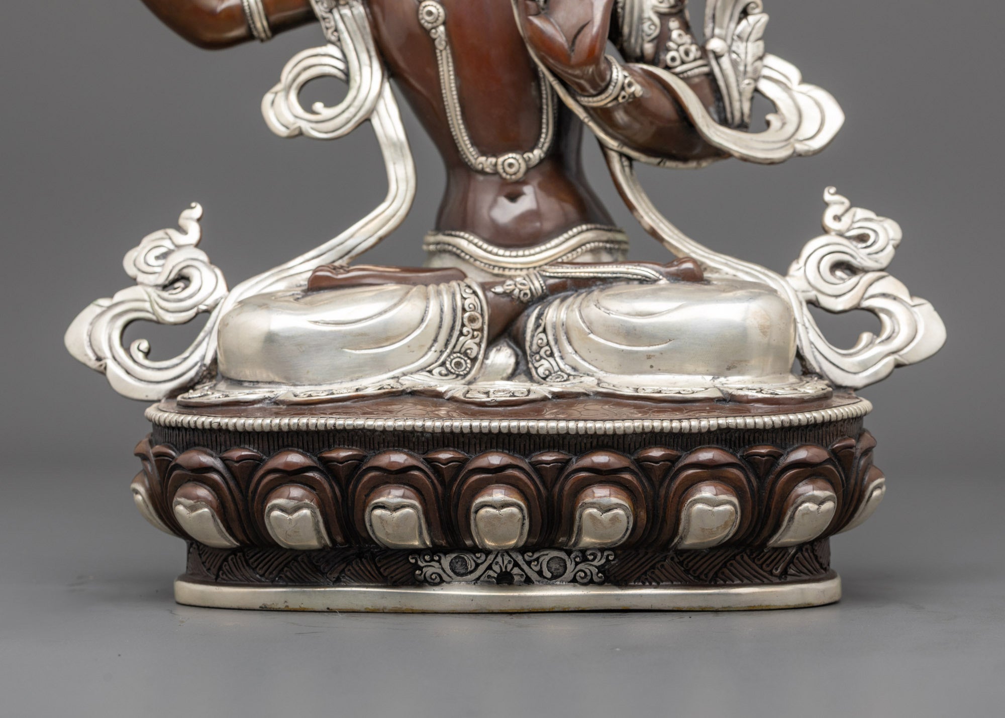 Bodhisattva Manjushri Statue | Finely Detailed Handcrafted Sculpture
