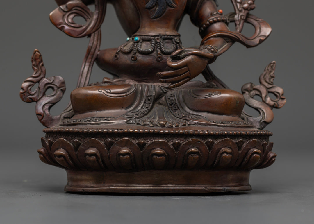 Manjushri Statue: The Bodhisattva of Wisdom & Intellect