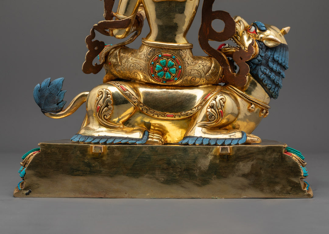 Manjushri Deity Statue | Traditional Tibetan Art of Wisdom