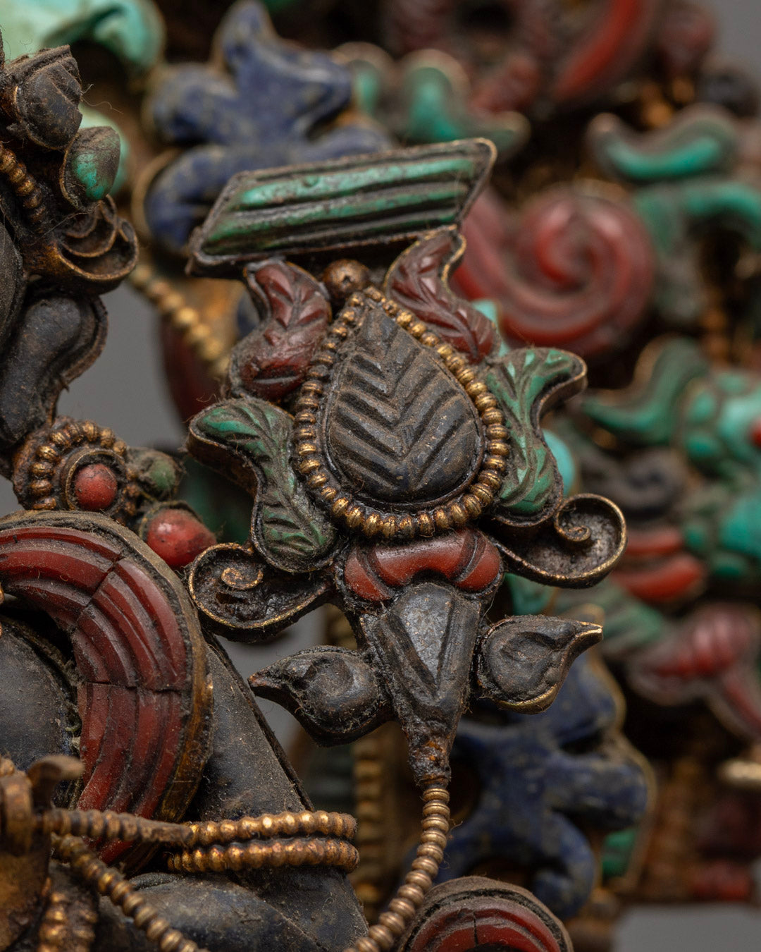 Manjushri Statue | Adorned with Precious Stones