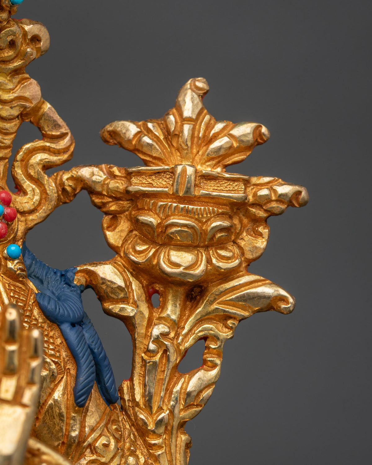Manjushri Statue | Buddhist Altar Art from Nepal