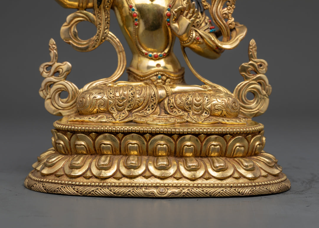 Authentic Manjushri Buddha Statue | Handcrafted in Nepal