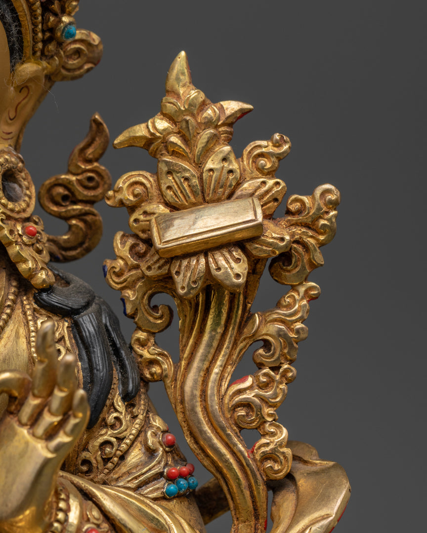 Authentic Manjushri Buddha Statue | Handcrafted in Nepal