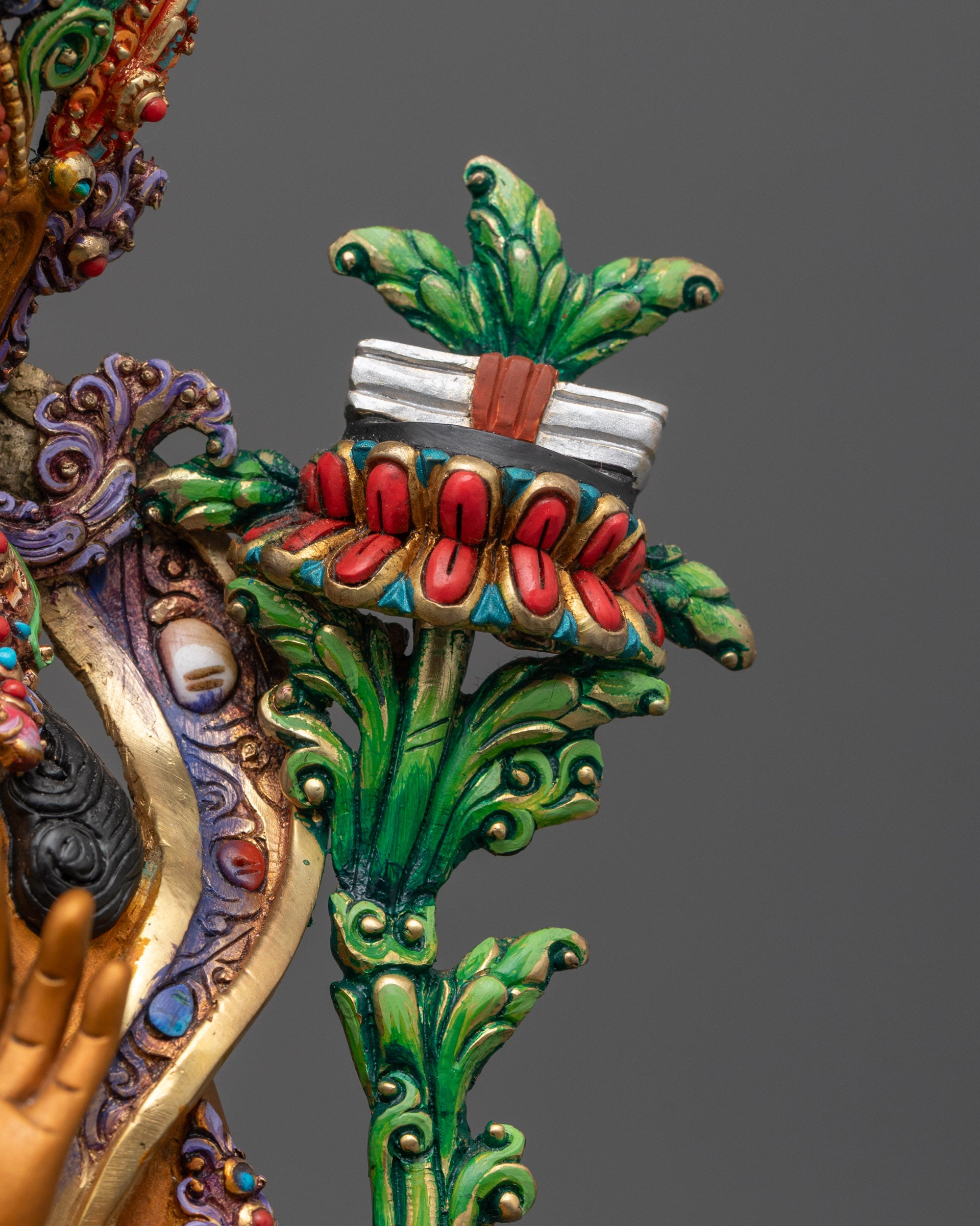 Fine Art Manjushri Statue | Enlightened Buddhist Bodhisattva