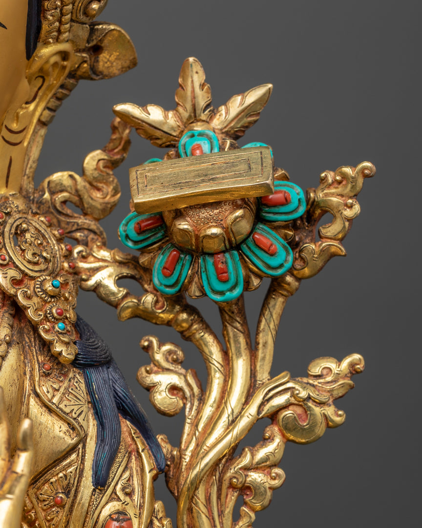 Sacred Manjushri Statue – Premium Buddhist Artwork