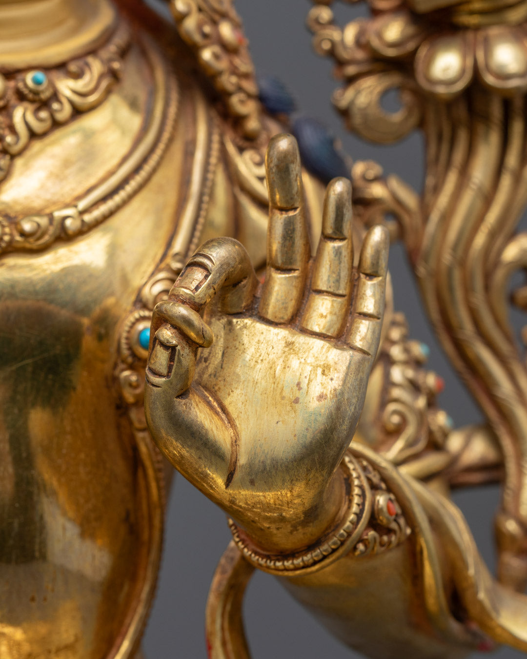 Manjushri Statue for Sale | Handcrafted Tibetan Buddhist