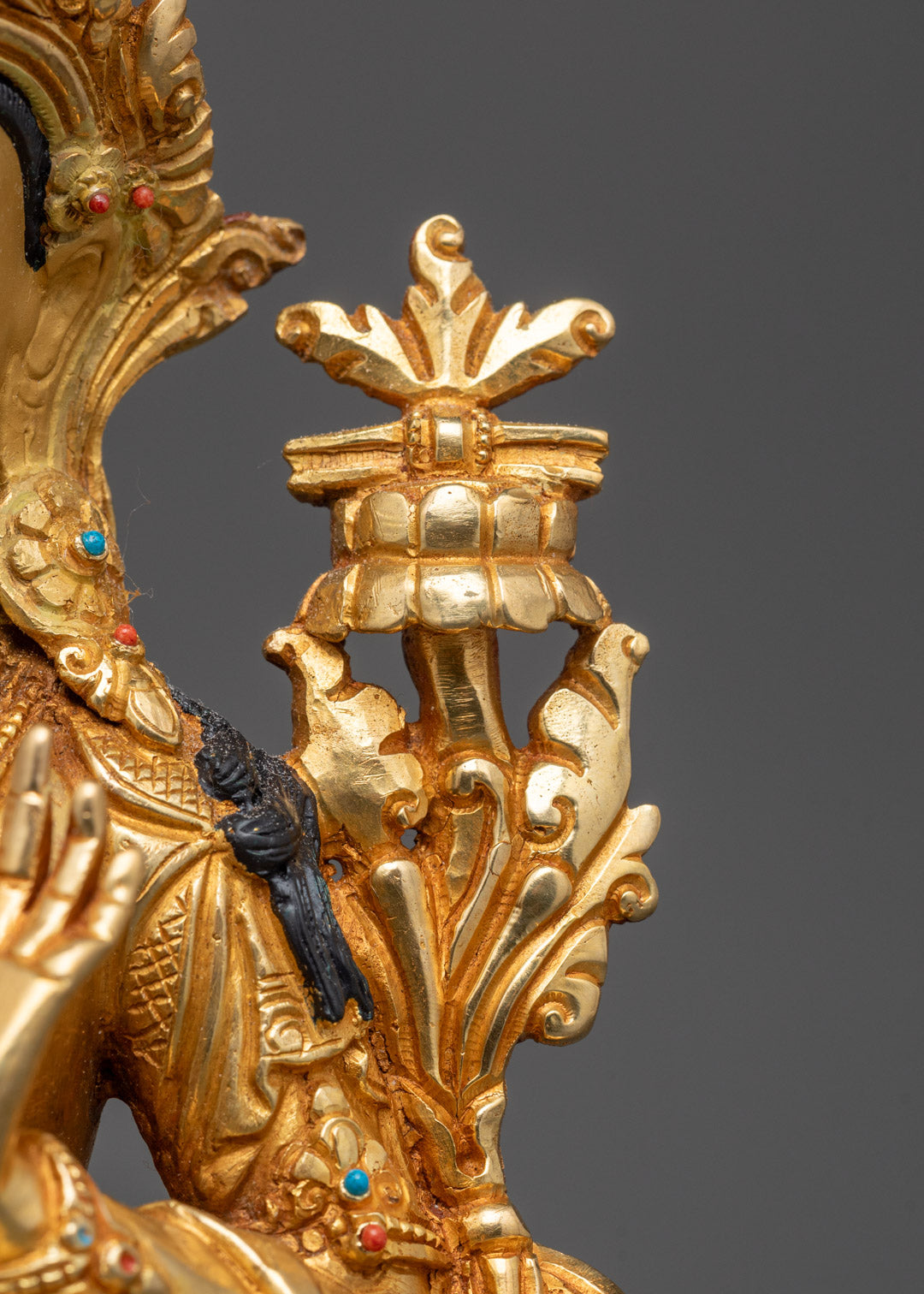 Traditional Manjushri Statue from Nepal | Enlightened Protector