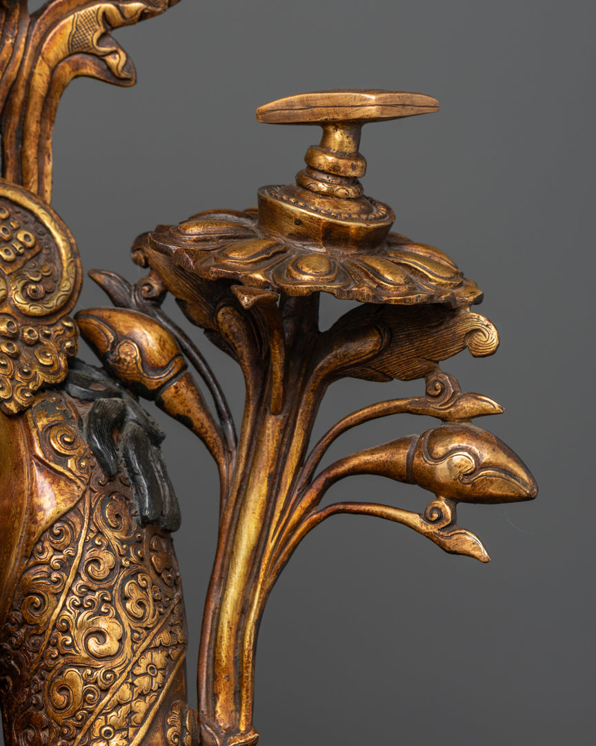 Antique Manjushri Statue | Tibetan Buddhism