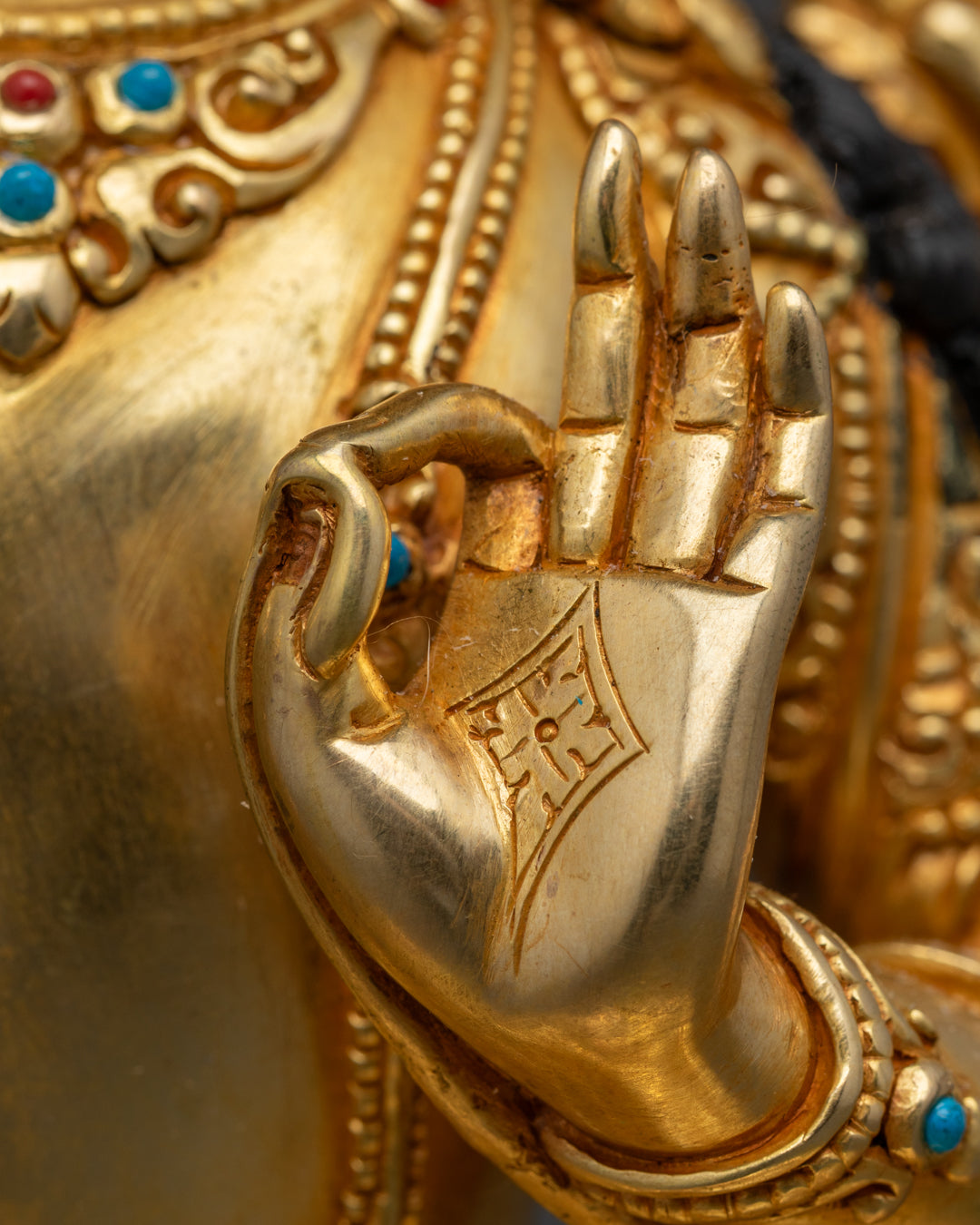 Manjushri Statue | Buddhist Wisdom Deity Sculpture