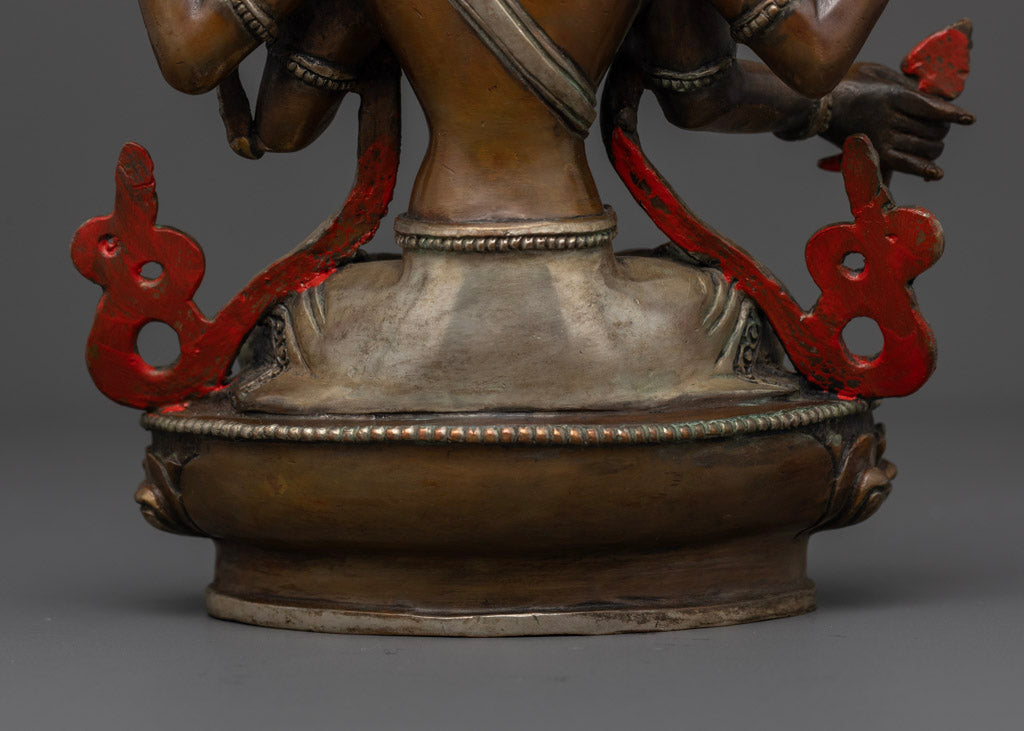 Maha Manjushri Statue | Traditional Himalayan Art of Nepal