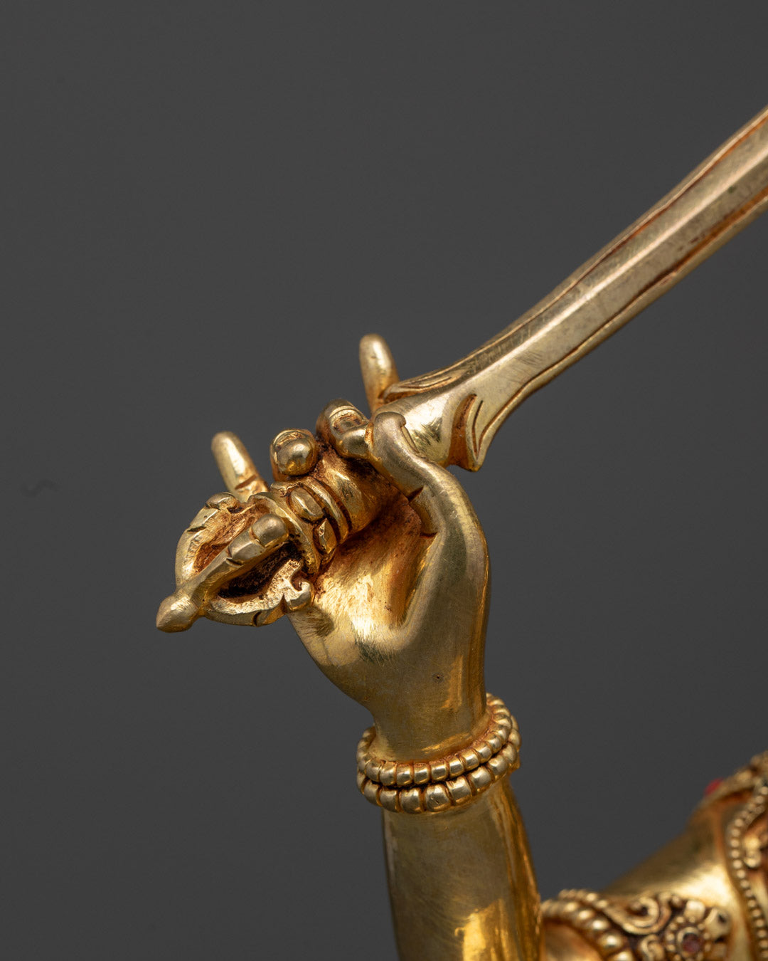 Sacred Manjushri Statue | Handcrafted by Nepalese Artisan