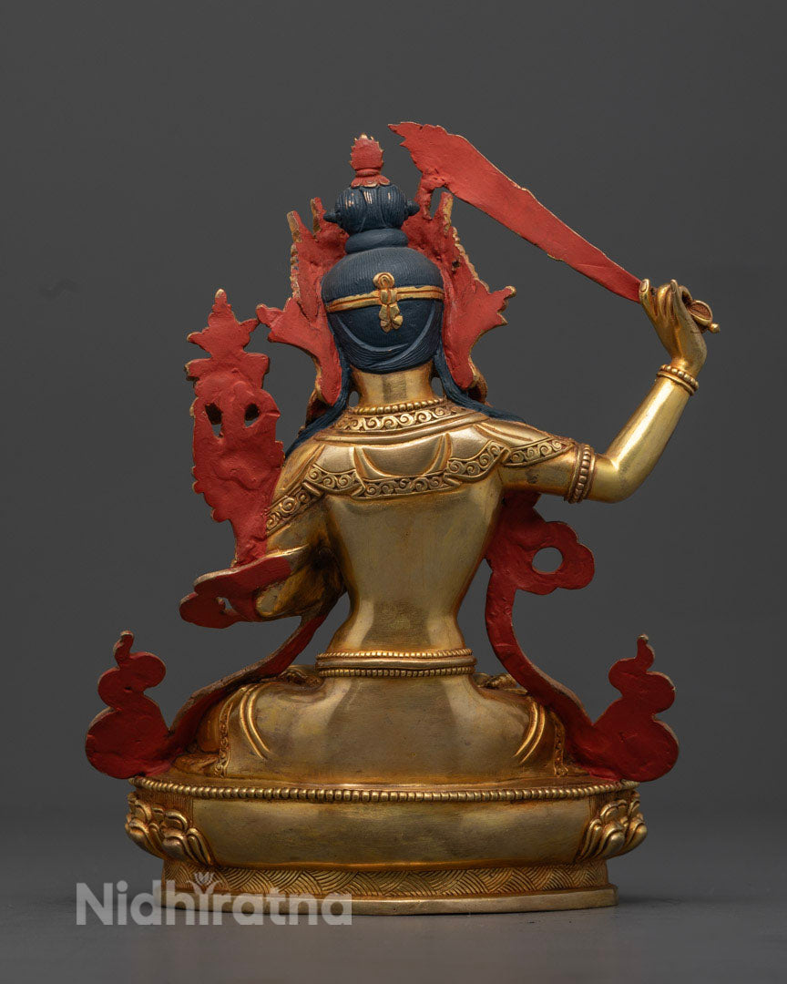 Bodhisattva Manjushri Statue | Himalayan Sacred Statue