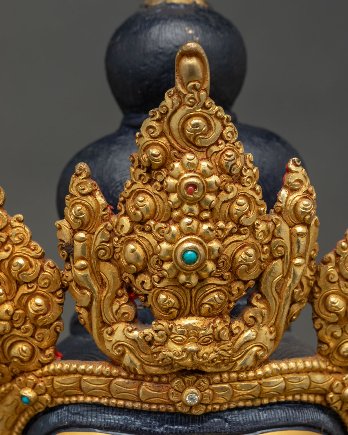 Bodhisattva Manjushri Statue | Life-Sized Buddhist Copper Sculpture