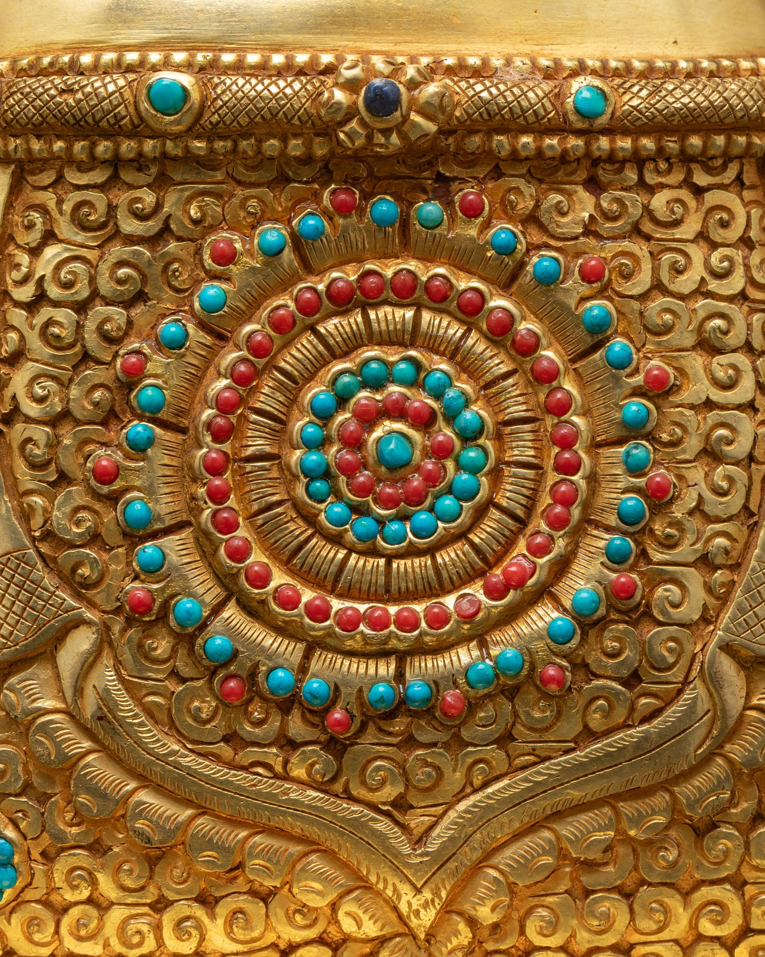 Bodhisattva Manjushri Statue | Life-Sized Buddhist Copper Sculpture
