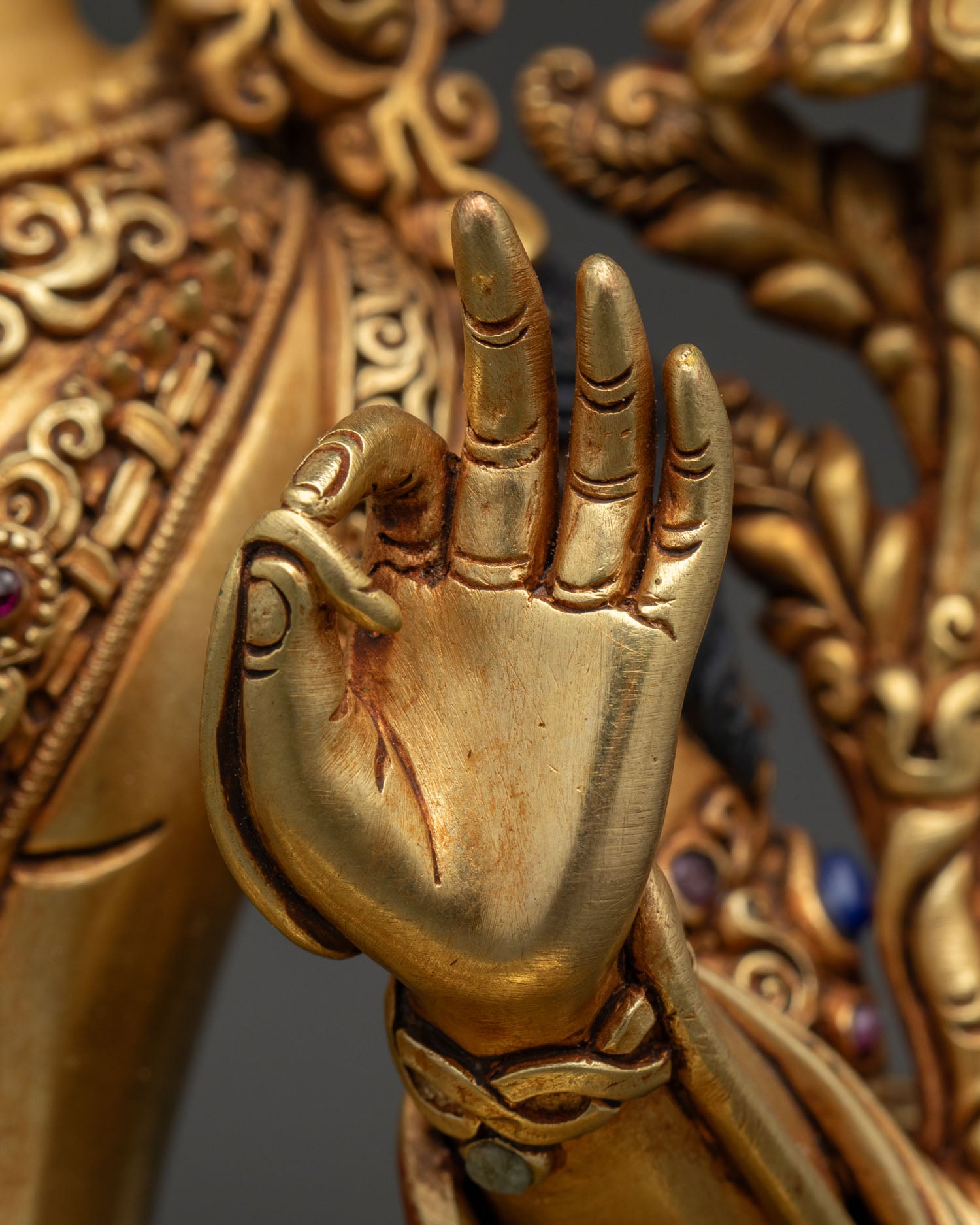Manjushri Statue – Bodhisattva of Wisdom & Knowledge
