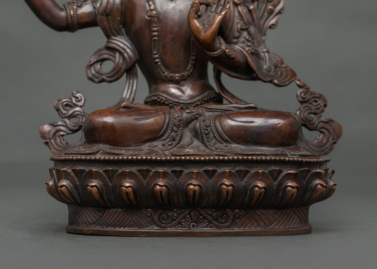 Manjushri Statue | Enlightened Wisdom Sculpture