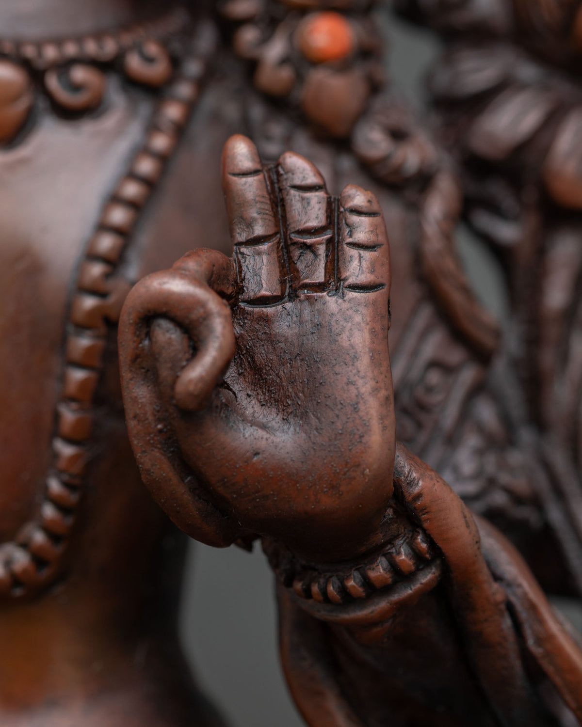 Oxidized Manjushri Statue | Wisdom Deity of Mahayana Buddhism