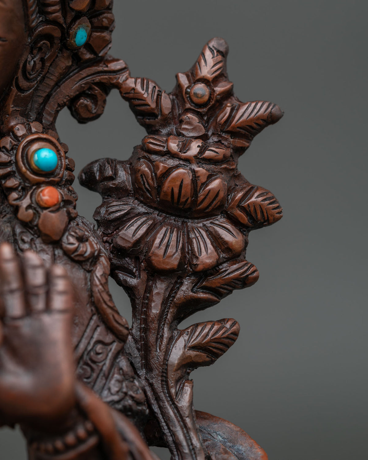 Oxidized Manjushri Statue | Wisdom Deity of Mahayana Buddhism