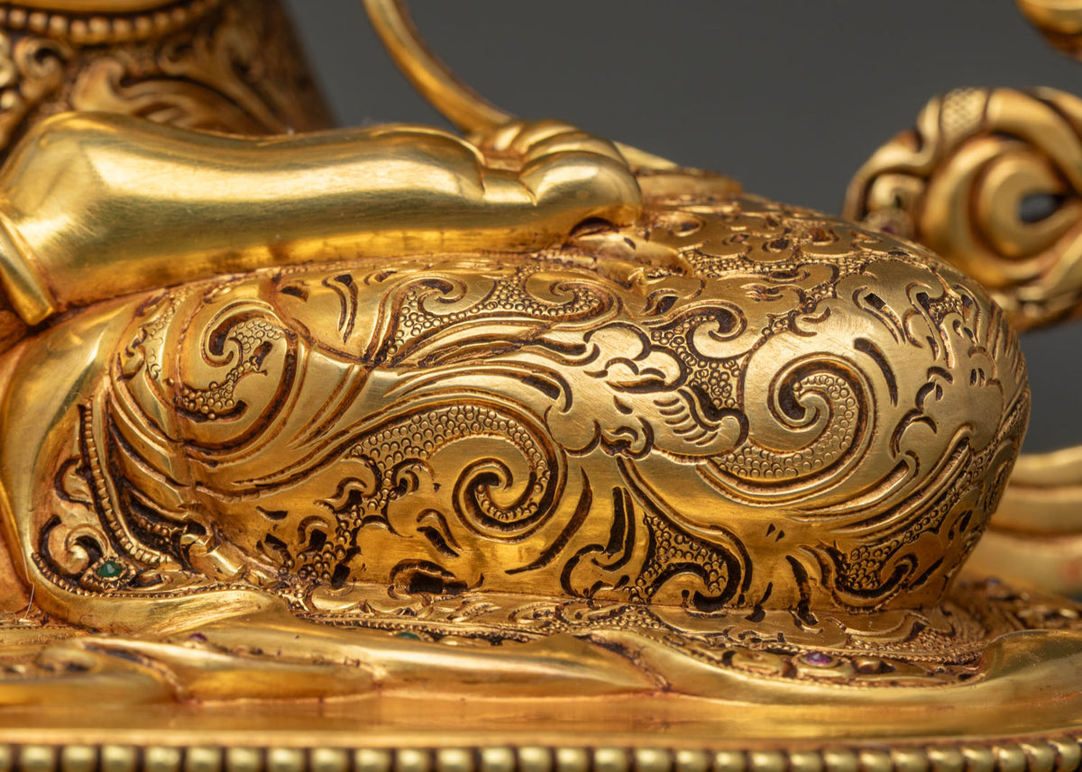 Sacred Manjushri Statue for Your Meditation Altar | Handmade In Nepal