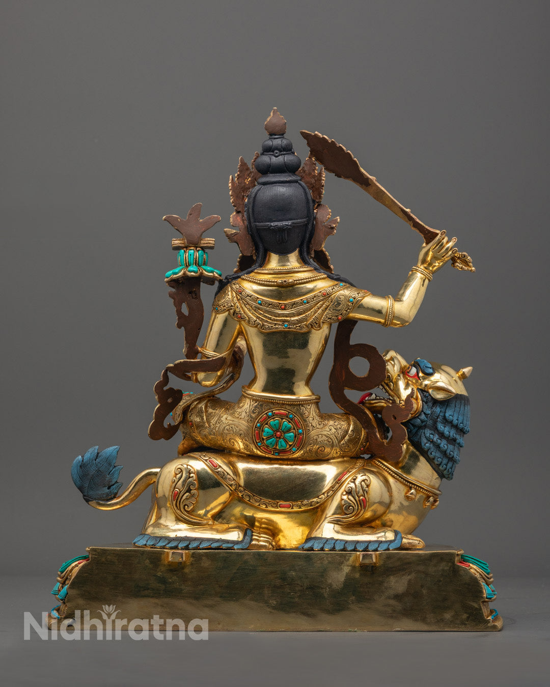 Manjushri Deity Statue | Traditional Tibetan Art of Wisdom