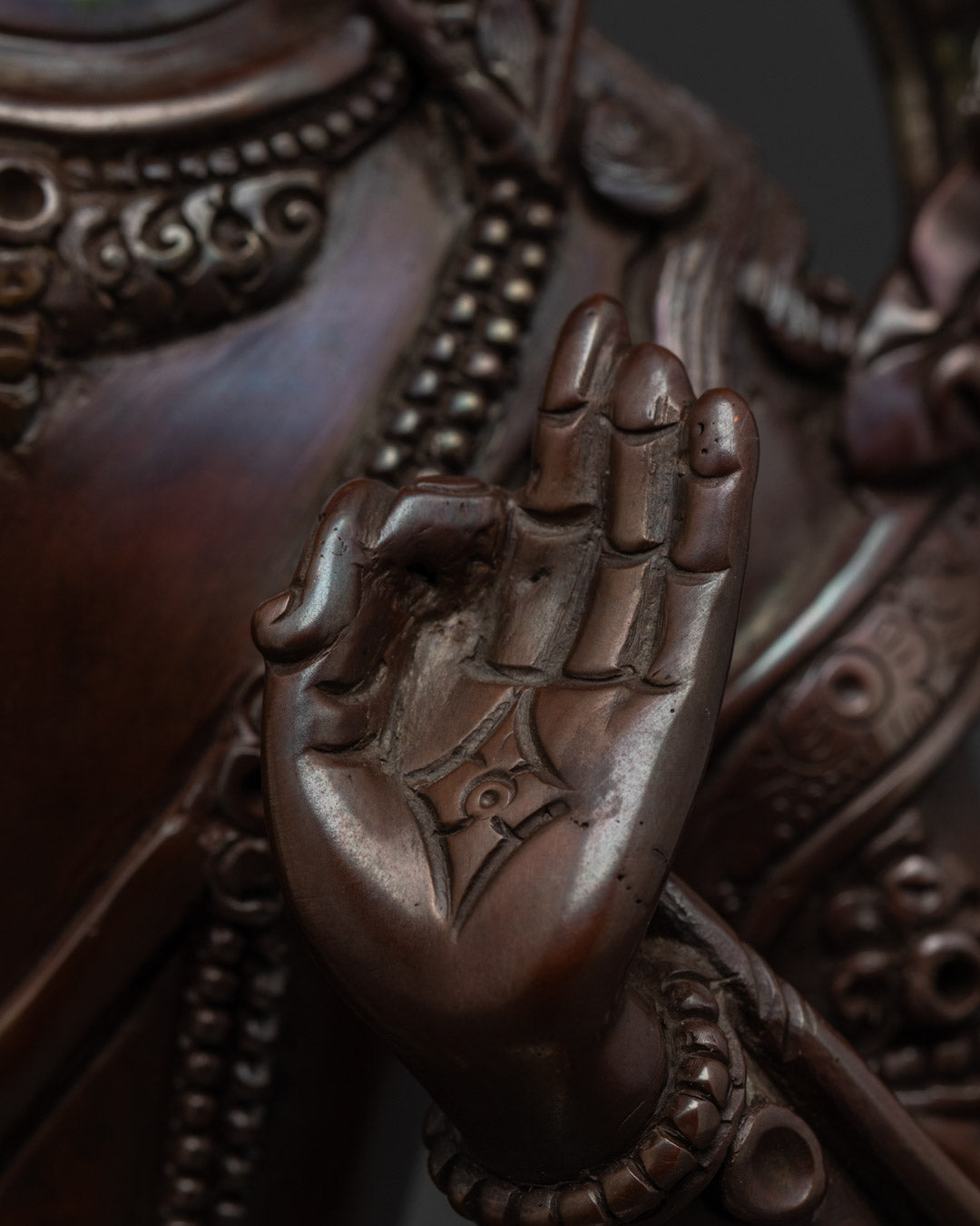 Manjushri Statue | Traditional Nepalese Artwork