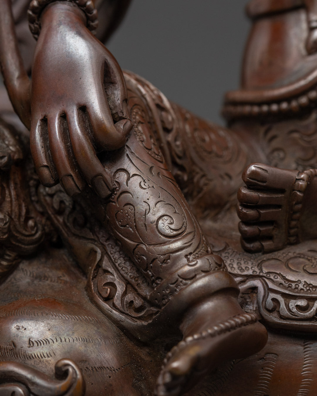 Nepalese Simhanada Avalokiteshvara Statue