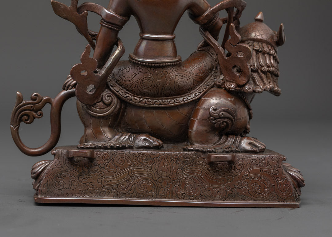 Nepalese Simhanada Avalokiteshvara Statue