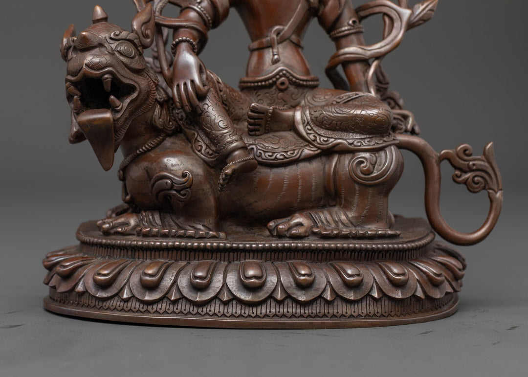 Nepalese Simhanada Avalokiteshvara Statue