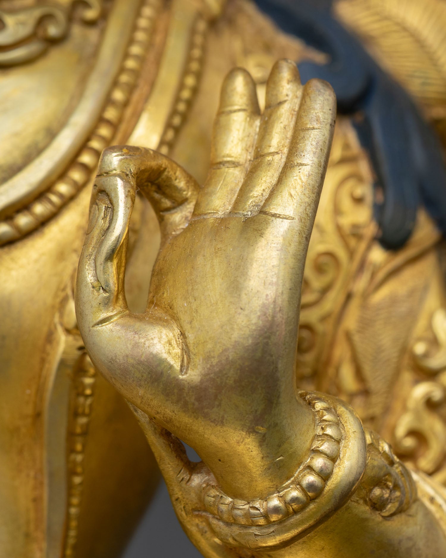 Sacred Manjushree Statue - Bodhisattva of Transcendent Wisdom